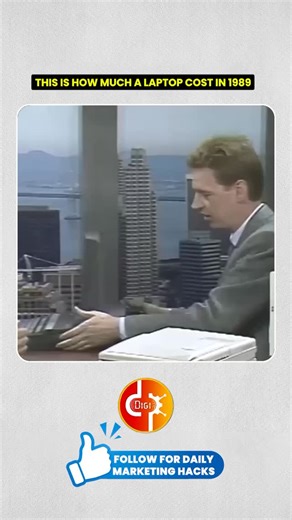 A laptop in 1989 cost more than a bike today — and still had less power than your smartwatch. 😳💻 Technology didn’t just evolve… it became 100x cheaper and 1000x smarter. Crazy how far we’ve come in just a few decades. 💬 Comment “Tech” if this blew your mind. 🔔 Follow @digipreneurpro for more tech, business & marketing insights. 1989 laptop price, tech evolution, computer history, technology growth, inflation vs innovation, old tech pricing #technology #laptophistory #1989 #techfacts #busines