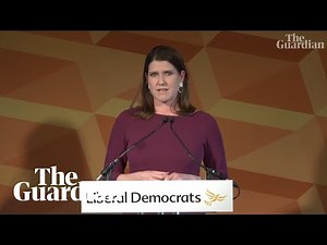 'Devastated': Jo Swinson apologises to Lib Dems for election failure