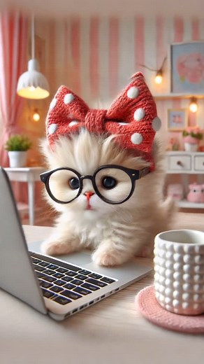 Kitty on Instagram: "APT singing cat👓speed up🎀 #apt #aptlipsync #cat #kitty #kitten #catsofinstagram #catlover #kittylover #cutecat #funnycat #lipsync #singingcat #talkingcat #viralreels #viral #trending #fyp #fypシ"