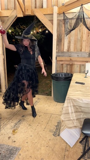 Your sign to have a witch party! #partyideas #witchparty #halloweenparty | Haley From The Holler