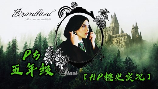 【HP橙光实况】WizardLand*教授线 原来我家祖上养龙的*讨厌的粉蛤蟆来了！（P5:五年级）