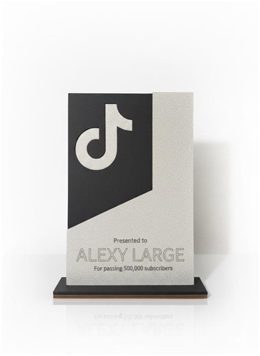 Custom Tiktok Trophy - Etsy