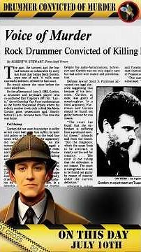 July 10th Drummer Jim Gordon Convicted of Murder #onthisday #truecrimestories