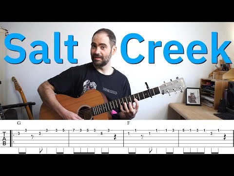 Salt Creek - A Lesson in Fiddling about on the Guitar