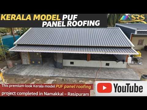 PUF Panel Roofing Work | Industrial Shed & House and Warehouse Roofing | SRS Colour Roofings