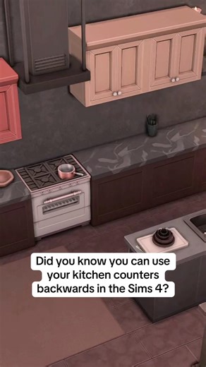 Kitchen Counter Hack in The Sims 4#thesims4 #sims4 #sims