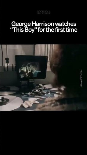 George Harrison Watches Back The Beatles' "This Boy" Over a Decade Later