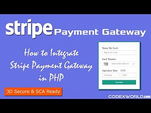 Stripe Payment Gateway Integration in PHP [3D Secure & SCA Ready]