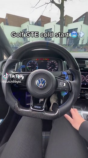 Golf GTE Cold Start Sound Volume 🏌️‍♂️🔊