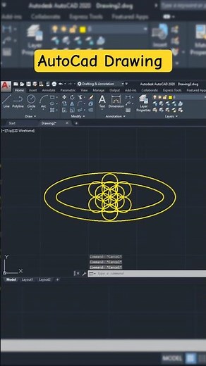 AutoCAD Drawing For Beginners #autocad