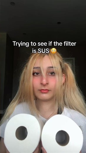 Trying to see if the filter is SUS 😳