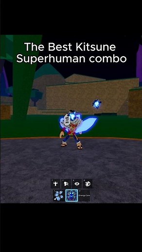 The Best Kitsune Superhuman combo in Blox Fruits🔥 #bloxfruits #roblox #tutorial #gaming