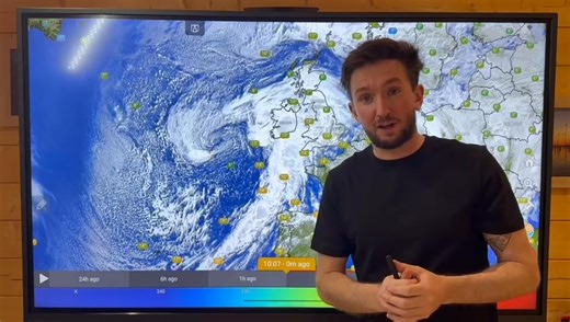 An update on Cork Weather from Cathal at Ireland's Weather Channel this morning. | Cork Safety Alerts