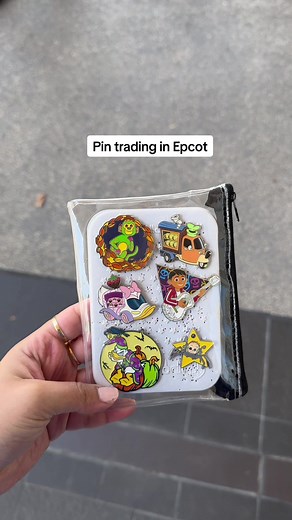 Disney Pin Trading Experience at Epcot