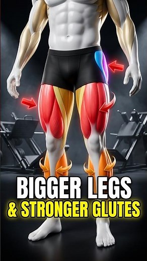 4 Leg Exercises for Bigger Legs & Stronger Glutes