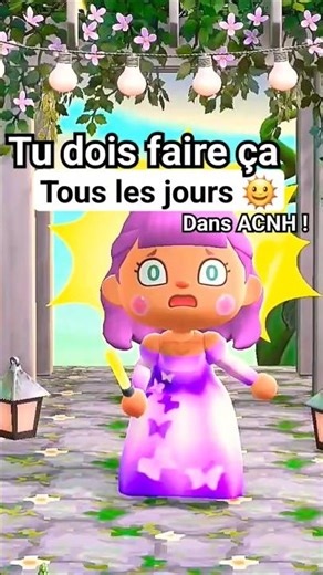 CE QUE TU DOIS FAIRE sur Animal crossing #acnh #animalcrossing #shorts #shortsfeed #acnhideas