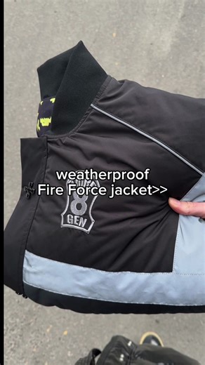 Anime Streetwear Inspired by Fire Force Clothing