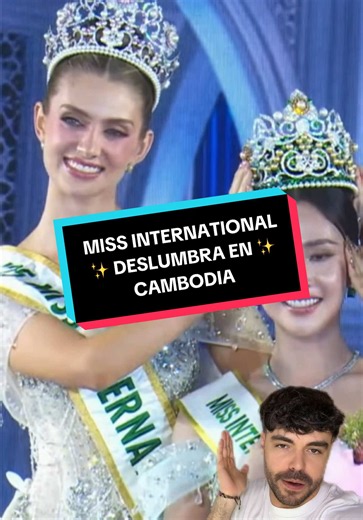 Miss International 2025 brillando en su viaje a Cambodia 👑✨ #missinternational #catalinaduque #colombia #misscambodia #todoporlacorona