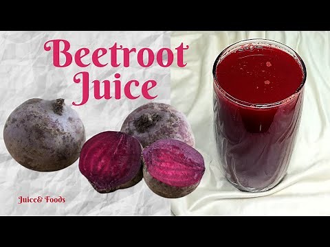 How to make Beetroot Juice at home || Increase Haemoglobin naturally