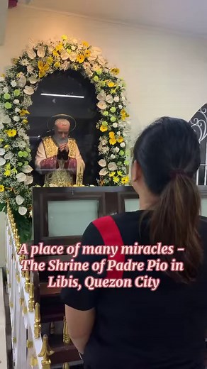 The Shrine of Padre Pio in Libis, Quezon City. 🙏 | Philippine Catholic Churches