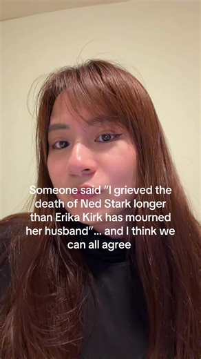 The North remembers, but Erika doesn’t #charliekirk #nedstark #gameofthrones #thenorthremembers