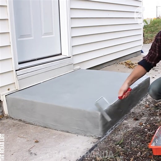 Fixing a Concrete Step Partner: The Rehab Life FB: https://www.facebook.com/TheRehabLife/ | Science, Tech and Universe