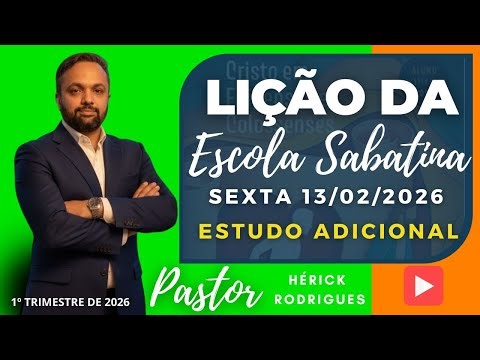 Sabbath School Lesson - Friday, February 13, 2026 - Additional Study