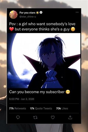 vampire anime 🥲 #amv #anime #animeedit #shorts #fyp #vampire #love