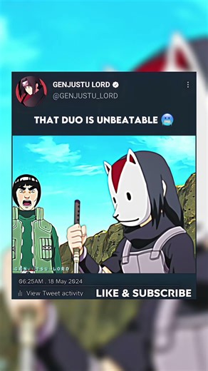 THAT DUO IS UNBEATABLE 🥶 #anime #naruto #narutoshippuden #viralshorts #shortsfeed