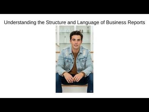 Understanding the Structure and Language of Business Reports (Module 4 Learning Activity 2)