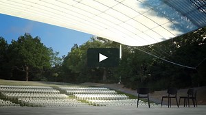 Sky Reflector Canopy, Stanford University Frost Amphitheater