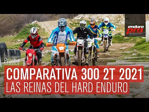 Comparativa 300 2T 2021: Las reinas del hard enduro