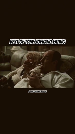 BEST IF TONY SOPRANO EATING #tonysoprano