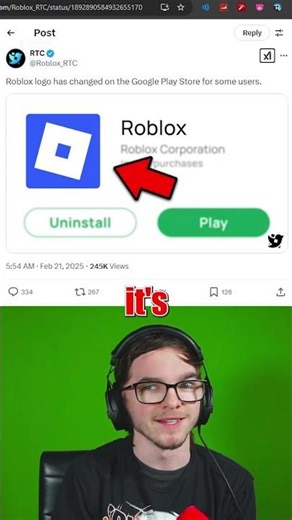 ROBLOX CHANGED THEIR APP LOGO!