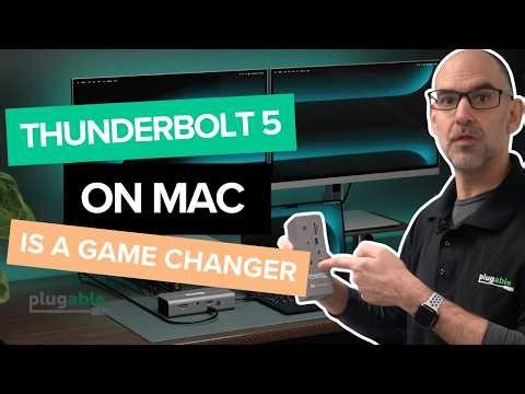 Thunderbolt 5 Brings More Displays to the New M5 Macs. Total Game Changer