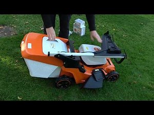 Stihl cordless lawn mower RMA 453 PV – AP system with Vario wheel drive presented in detail!