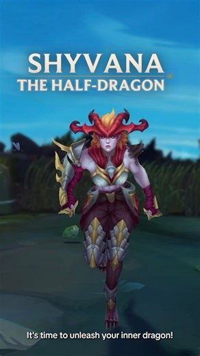 Shyvana Champion Spotlight: Unleashing the Half-Dragon Fury