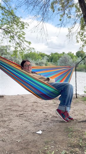 158 reactions · 18 comments | Hammock season is officially here! Big hangs. Bigger vibes. The Double Deluxe Hanmock is made for laid back legends like you. | Grand Trunk "Goods for the Road" | Facebook