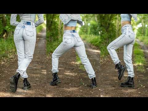 Vintage 1980s Levis 544 Acid Wash Skinny Jeans