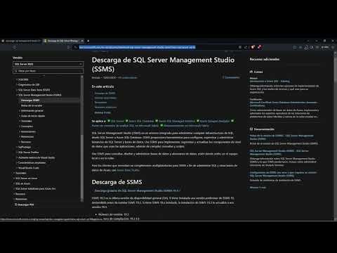 Instalación nuevo Management Studio de SQL Server