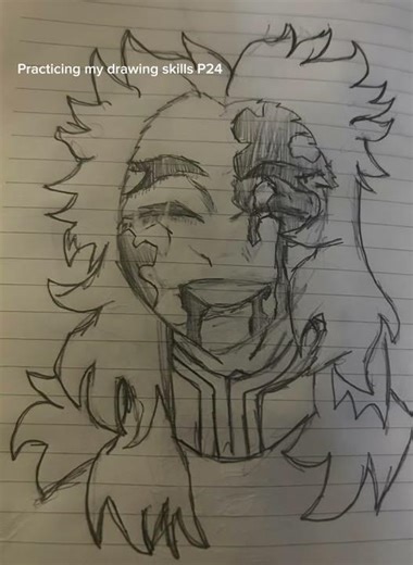 Practicing my drawing skills P24#art #manga #anime #kny#rengoku