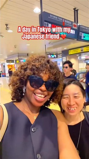 A day in Tokyo with my Japanese friend 🇳🇬🇯🇵❤️