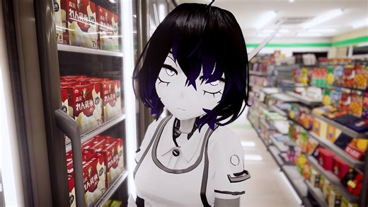 【Our Virtual Time】her first shift _ Visual ASMR _ No Talking _ VRChat