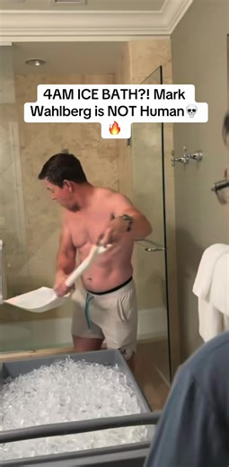 Mark Wahlberg's Intense 4AM Ice Bath Routine