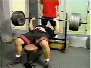 600 Pound Bench Press by MMA Fighter Tank Abbot