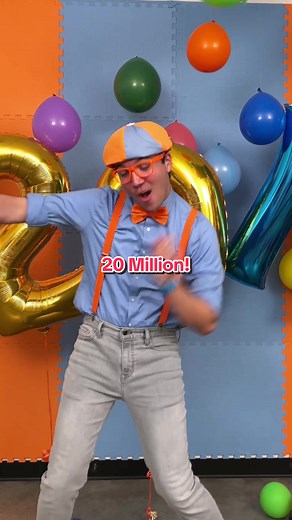 Celebrate 20 Million Subscribers with Blippi! 🎉
