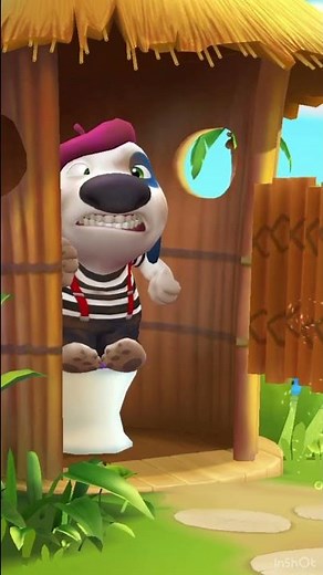 My Talking Hank Funny Poop Video #shorts