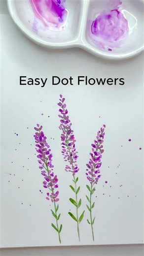 Easy Loose Watercolor Flowers for Beginners