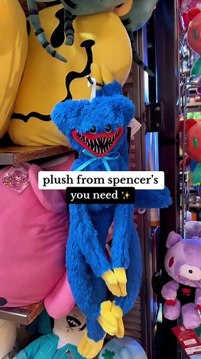 when you go to spencer's and find the cutest plush. shop your new bestie