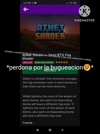 🔥tutorial de como instalar chaders para tu Minecraft o Crafting🔥